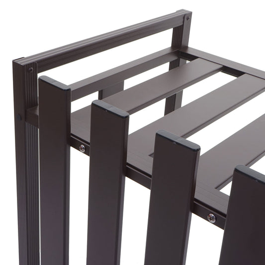 Cosmo Casa - Hoes - Bescherming - Metaal - Bruin - 80×90×39 cm