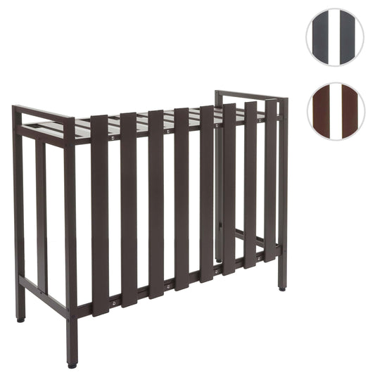 Cosmo Casa - Hoes - Bescherming - Metaal - Bruin - 80×90×39 cm