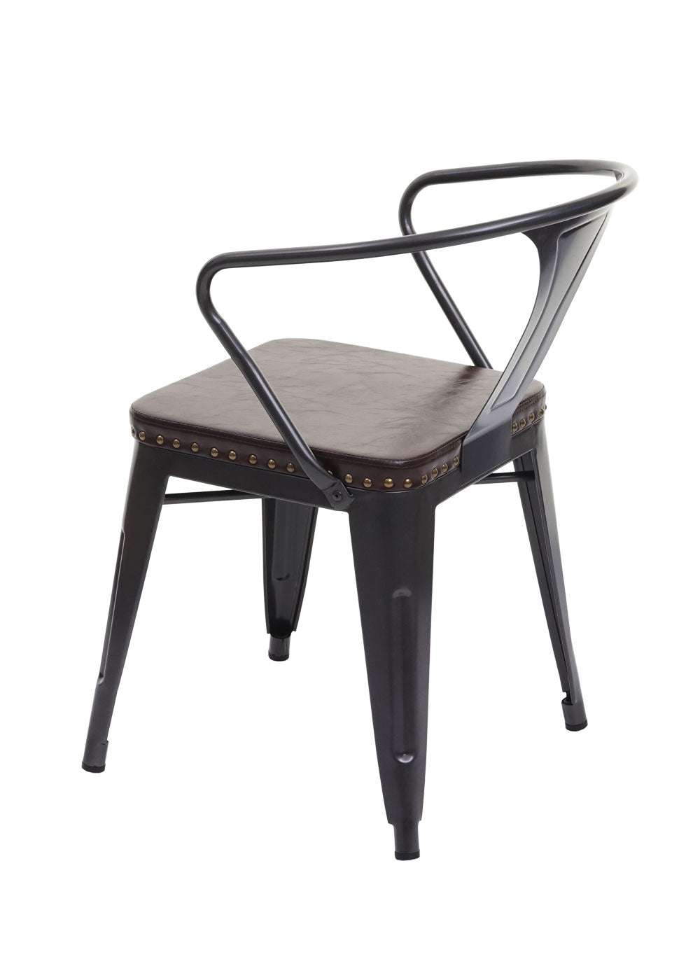 Cosmo Casa - Bistroset - Gastronomie - Metaal & Textiel - Zwart-Bruin