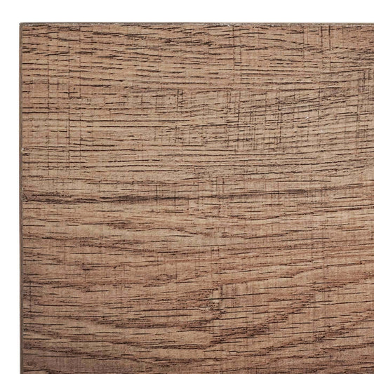 Cosmo Casa - Ladekast - Kast met Schuifdeuren & 5 Opbergvakken - Houtlook & Metaal - 84×80×40 cm - Bruin