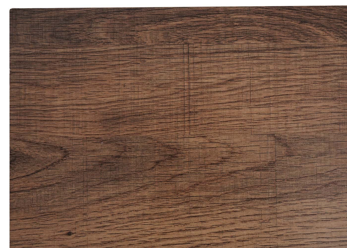 Cosmo Casa - TV-rek - Lowboard - Houtlook & Metaal met Schuifdeur - 43×150×40 cm - Bruin