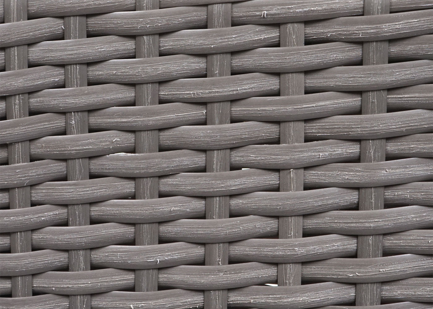 Cosmo Casa - Set van 2 Poly Rattan Stoelen - Balkonstoel, Stapelbaar - Polyrotan & Kussens - Grijs & Donkergrijs