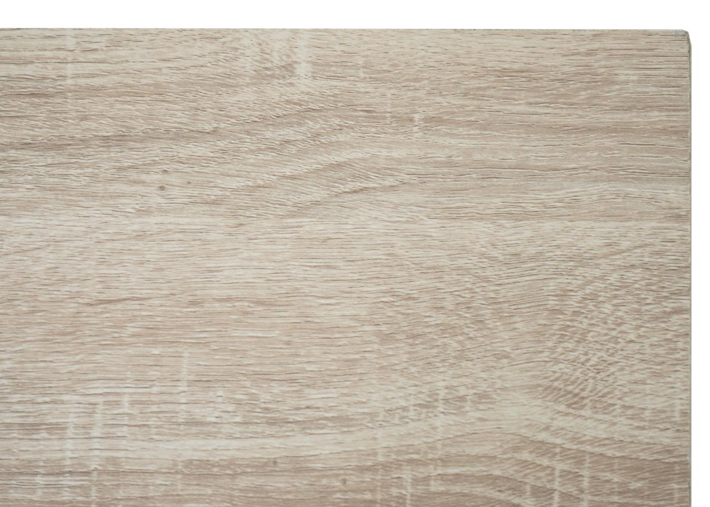 Cosmo Casa - TV-rek - Lowboard - Houtlook & Metaal met Schuifdeur - 43×150×40 cm - Naturel