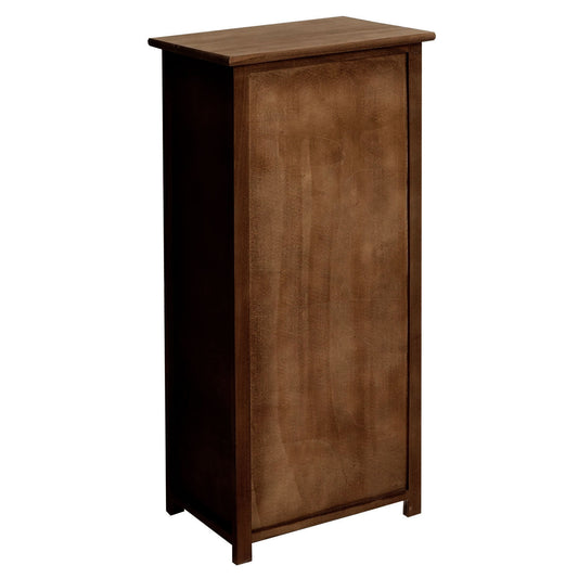 Cosmo Casa - Ladekast met Manden - Hout & Manden - Donkerbruin