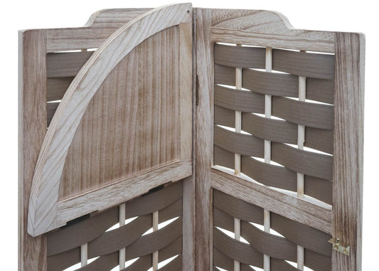 Cosmo Casa - Hoekplank - Opklapbaar - Paulowniahout - Bruin - 110 cm