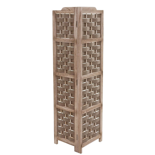 Cosmo Casa - Hoekplank - Opklapbaar - Paulowniahout - Bruin - 110 cm