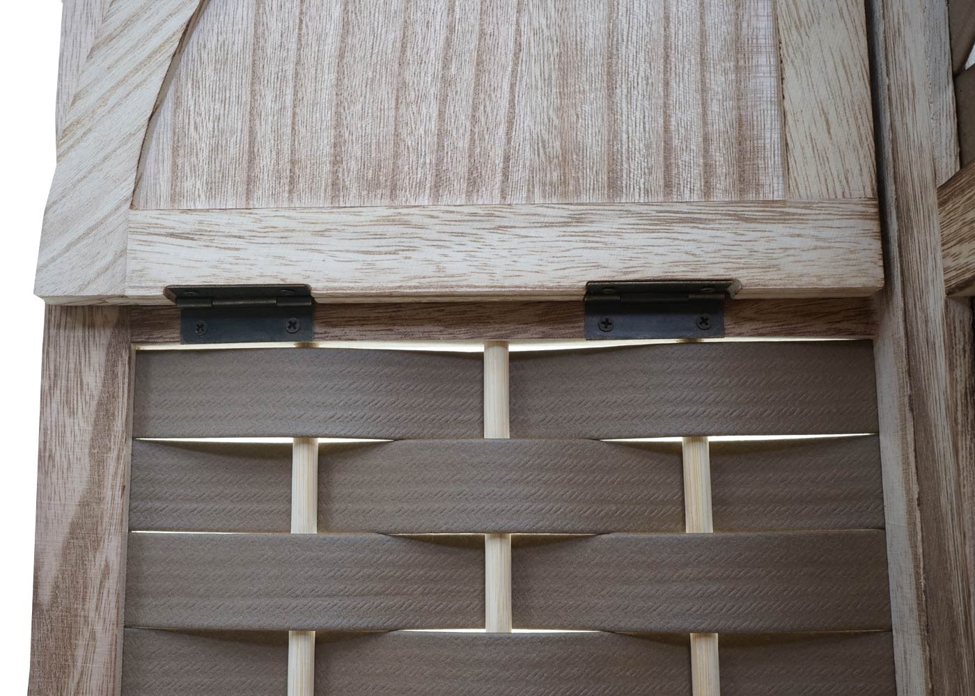 Cosmo Casa - Hoekplank - Opklapbaar - Paulowniahout - Bruin - 110 cm