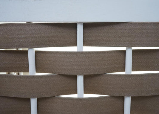 Cosmo Casa - Hoekplank - Opvouwbaar - Paulowniahout - Wit - 110 cm