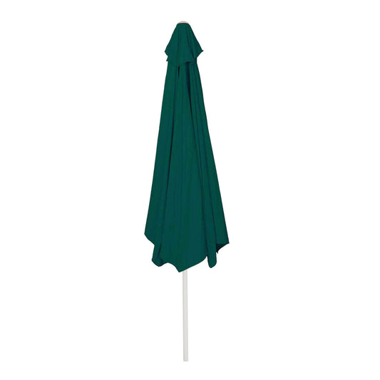 Cosmo Casa - Kantelbare Rechthoekige Balkonparasol - Polyester & Aluminium - Groen - 2×3 m / 4.5 kg - UV 50