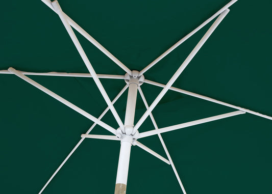 Cosmo Casa - Kantelbare Rechthoekige Balkonparasol - Polyester & Aluminium - Groen - 2×3 m / 4.5 kg - UV 50