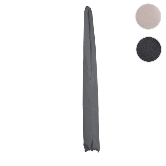 Cosmo Casa - Beschermhoes voor Aluminium Parasol - 2×3 m met Trekkoord - Antraciet