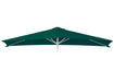 Cosmo Casa - Vervangende Hoes voor Rechthoekige Parasol - Stoftextiel - UV 50 - Groen - 2×3 m / 4.5 kg