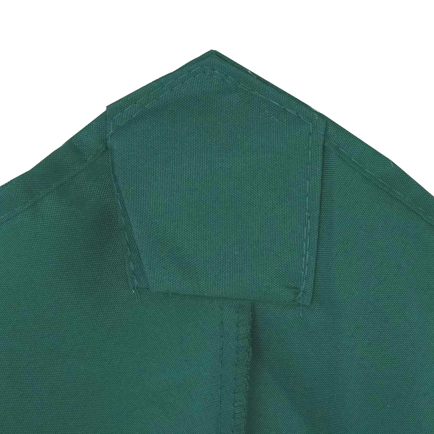 Cosmo Casa - Vervangende Hoes voor Rechthoekige Parasol - Stoftextiel - UV 50 - Groen - 2×3 m / 4.5 kg