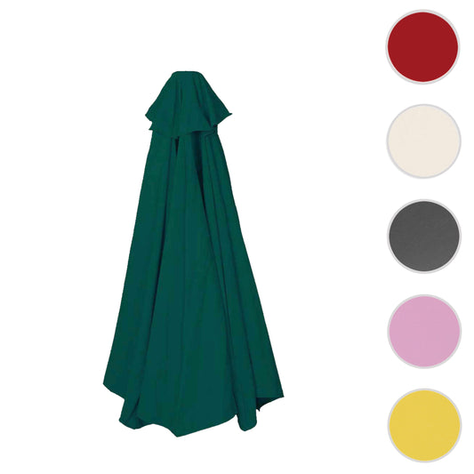 Cosmo Casa - Vervangende Hoes voor Rechthoekige Parasol - Stoftextiel - UV 50 - Groen - 2×3 m / 4.5 kg