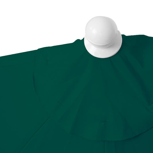 Cosmo Casa - Halfronde Balkonparasol - UV 50 Bescherming - Polyester & Aluminium - Groen - 270 cm - 3 kg - Zonder Standaard