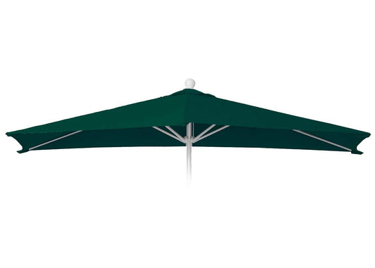 Cosmo Casa - Vervangende Hoes voor Halfronde Parasol - Stoftextiel - UV 50 - Groen - Ø 270 cm / 3 kg