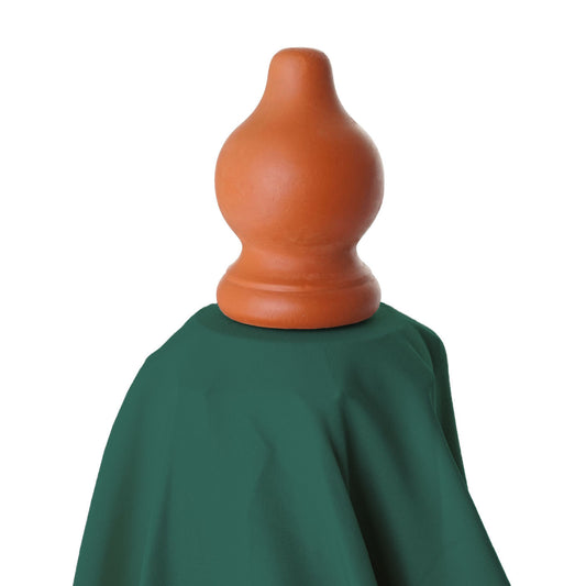 Cosmo Casa - Marktparasol Florida - 3x4 m, 6 kg - Polyester & Hout - Groen