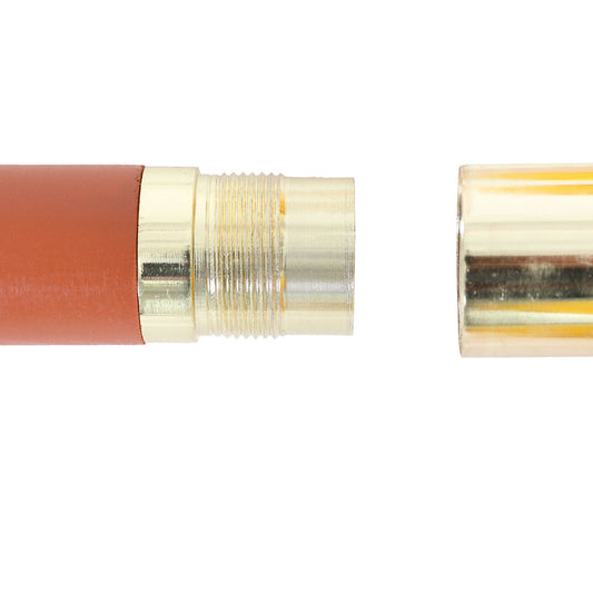 Cosmo Casa - Marktparasol Florida - 3,5 m, 7 kg - Polyester & Hout - Geel