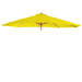 Cosmo Casa - Vervangingshoes voor Parasol Florida 3,5 m - 8 Stutten - Polyester - Geel