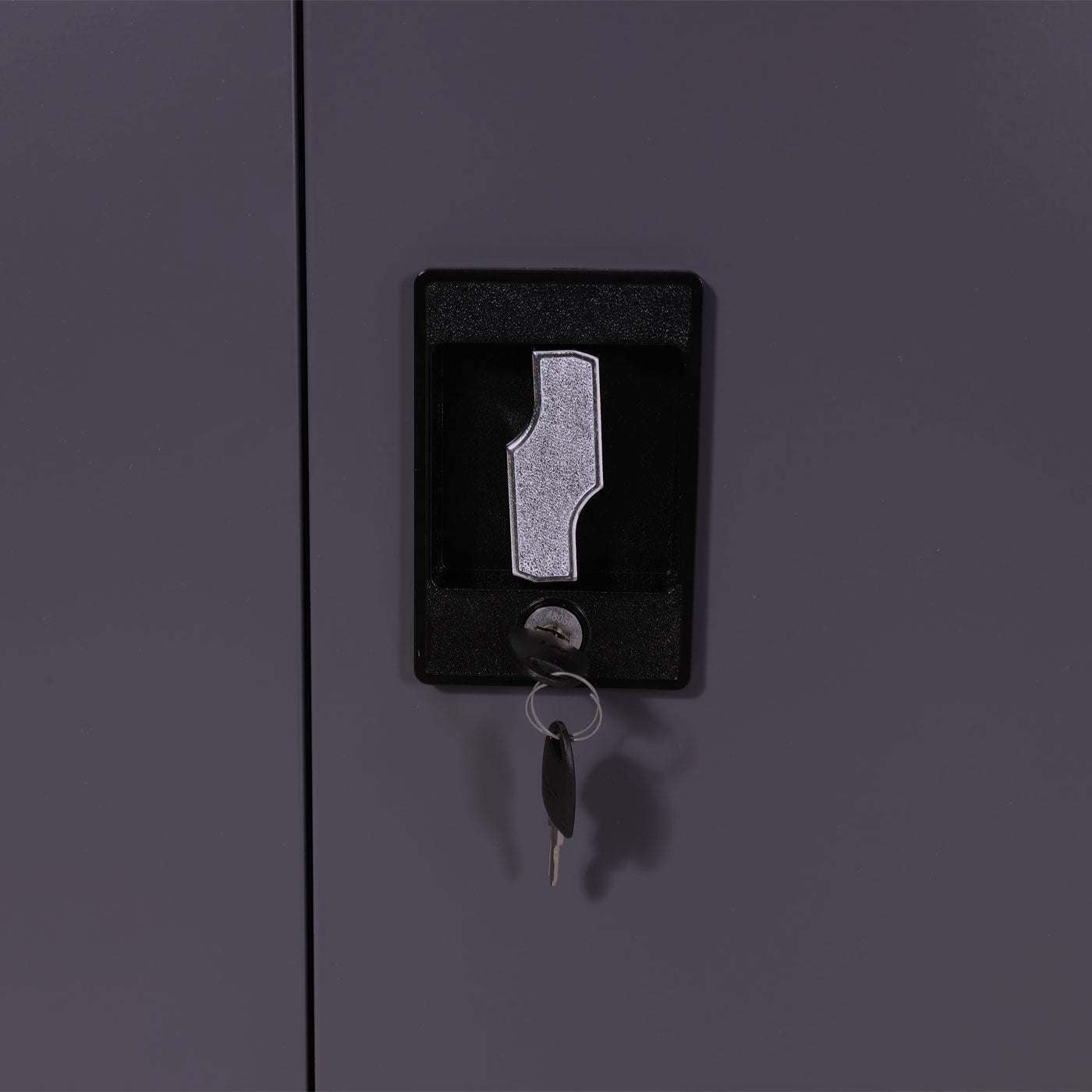 Cosmo Casa - Archiefkast - Kantoorkast - Metaal - Donkergrijs - 185×90×40 cm