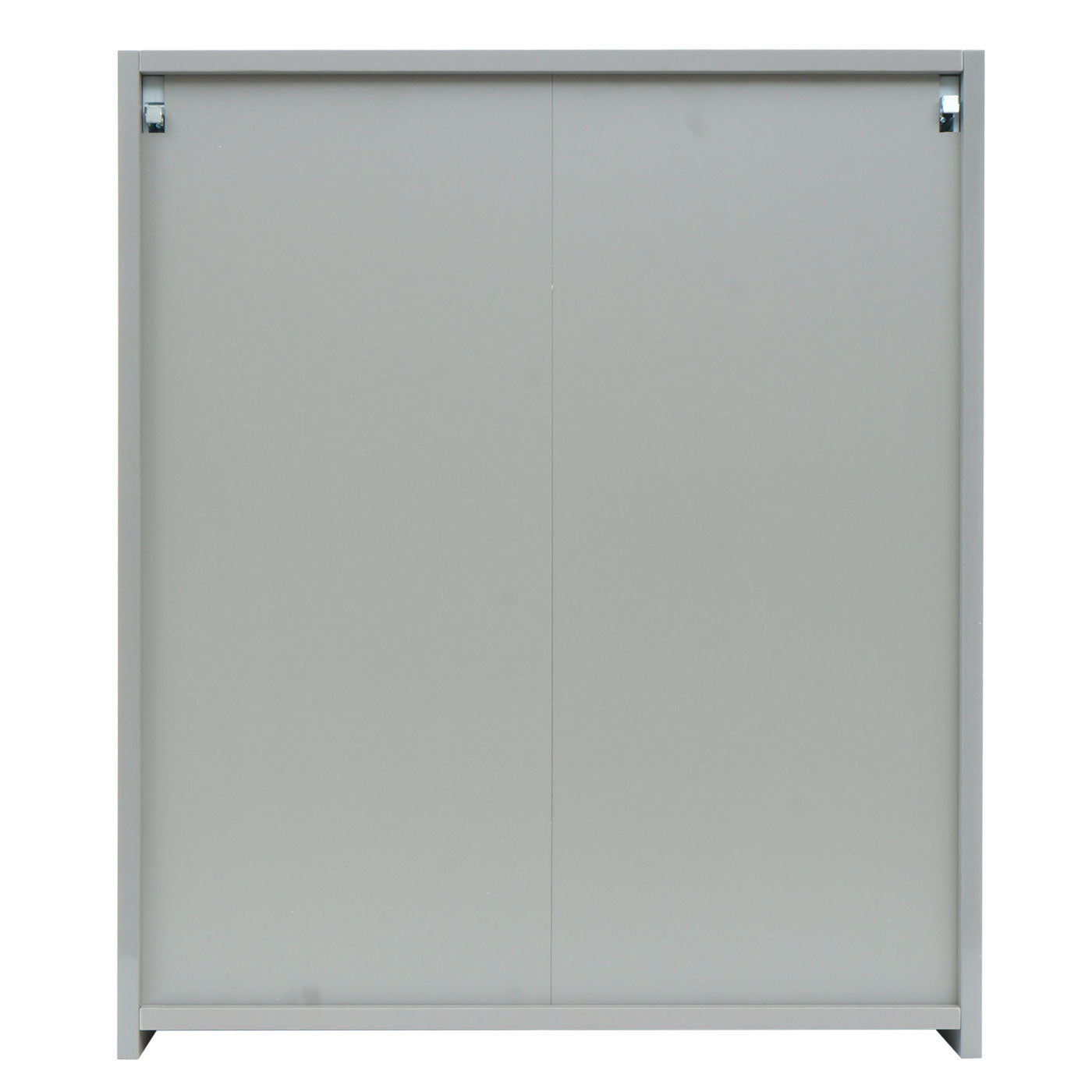 Cosmo Casa - Spiegelkast - Badkamer hangkast - MDF en glas - Grijs - 70×60×16 cm