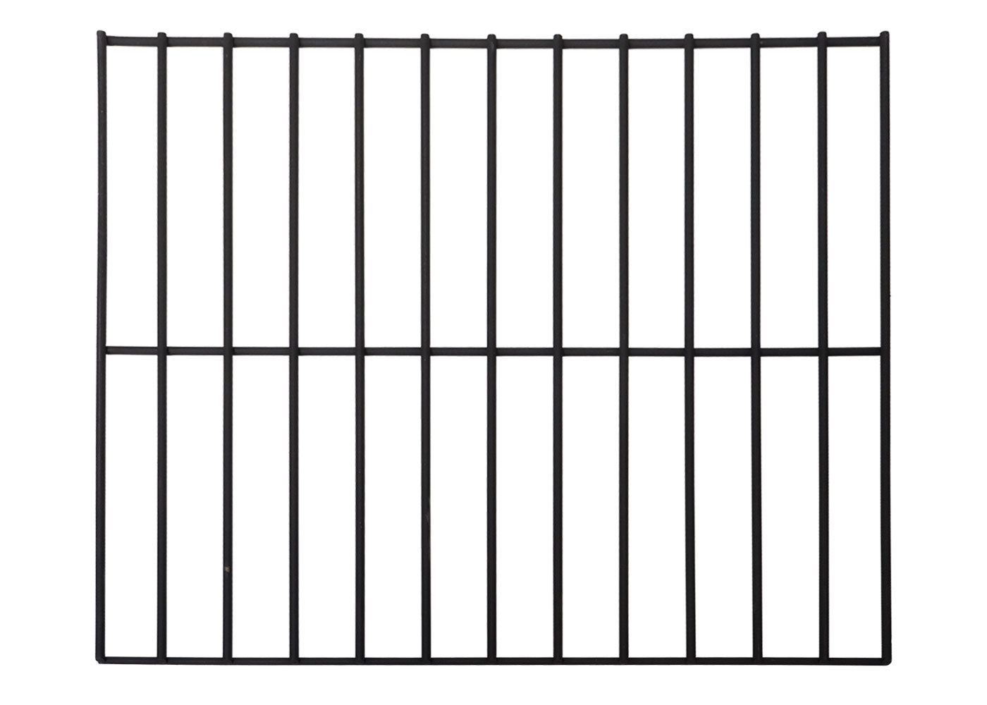 Cosmo Casa - Tuinkachel - Tuinhaard / Terrashaard - Pokervuurplaats - 150×35×34 cm - Zwart