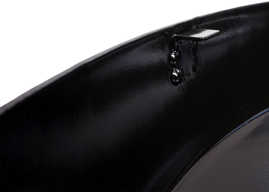 Cosmo Casa - Vuurschaal met Grill - Vuurkorf BBQ Buiten - Staal & RVS - Ø 56 cm - Zwart