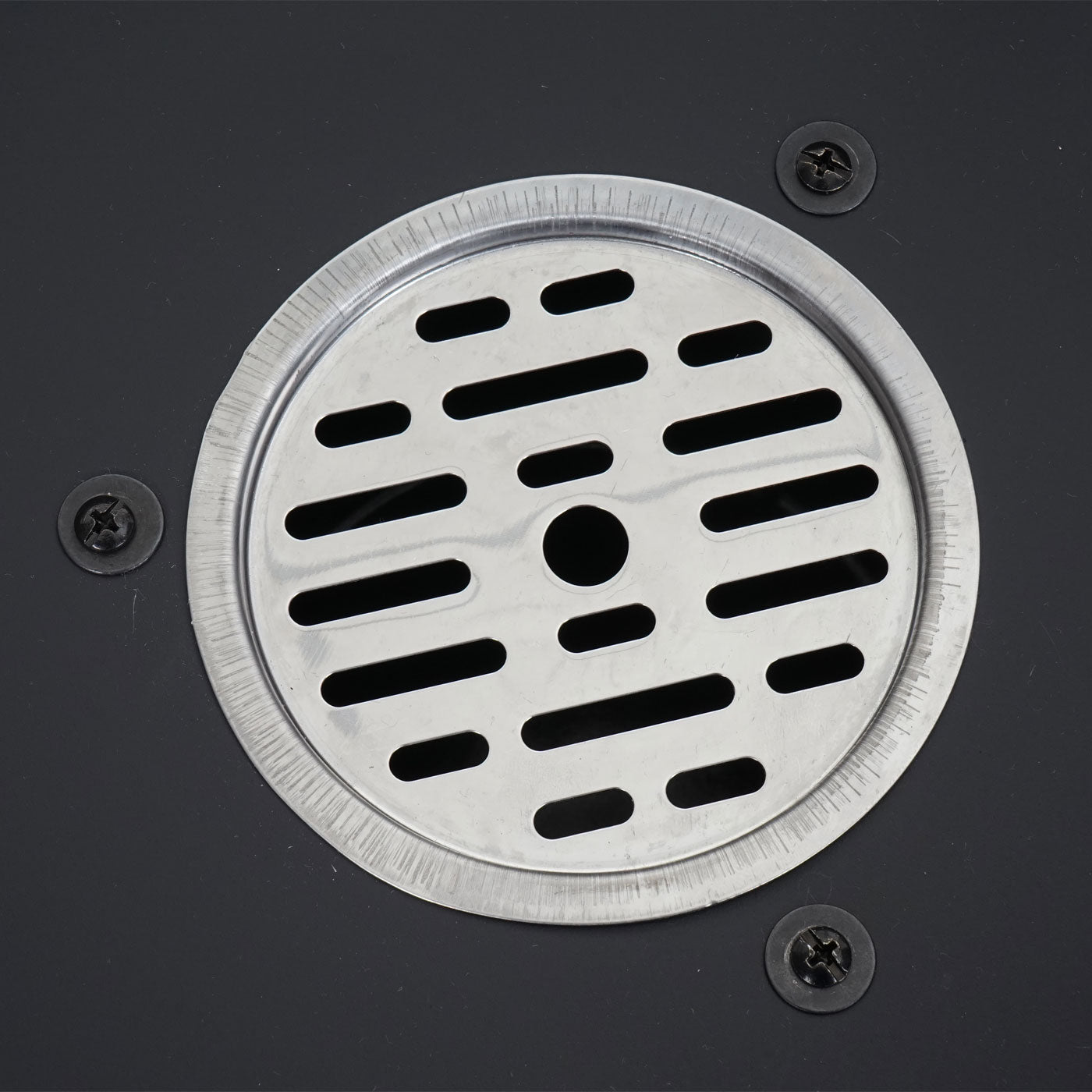 Cosmo Casa - Vuurschaal met Grillplaat - Vuurkorf BBQ Buiten - Staal & RVS - Ø 59 cm - Zwart