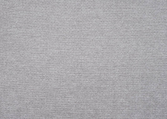 Cosmo Casa - Eetkamerstoel - Gestoffeerd met Armleuningen - Textiel & Metaal - Grijs