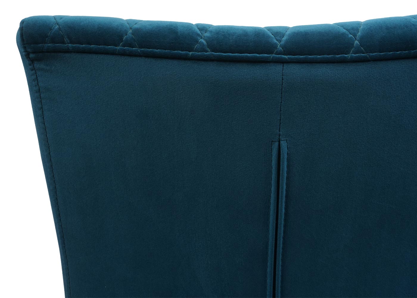 Cosmo Casa - Set van 2 Sledestoelen - Bezoekers- & Vergaderstoel - Fluweel & Gepoedercoat Staal - Turkooisblauw