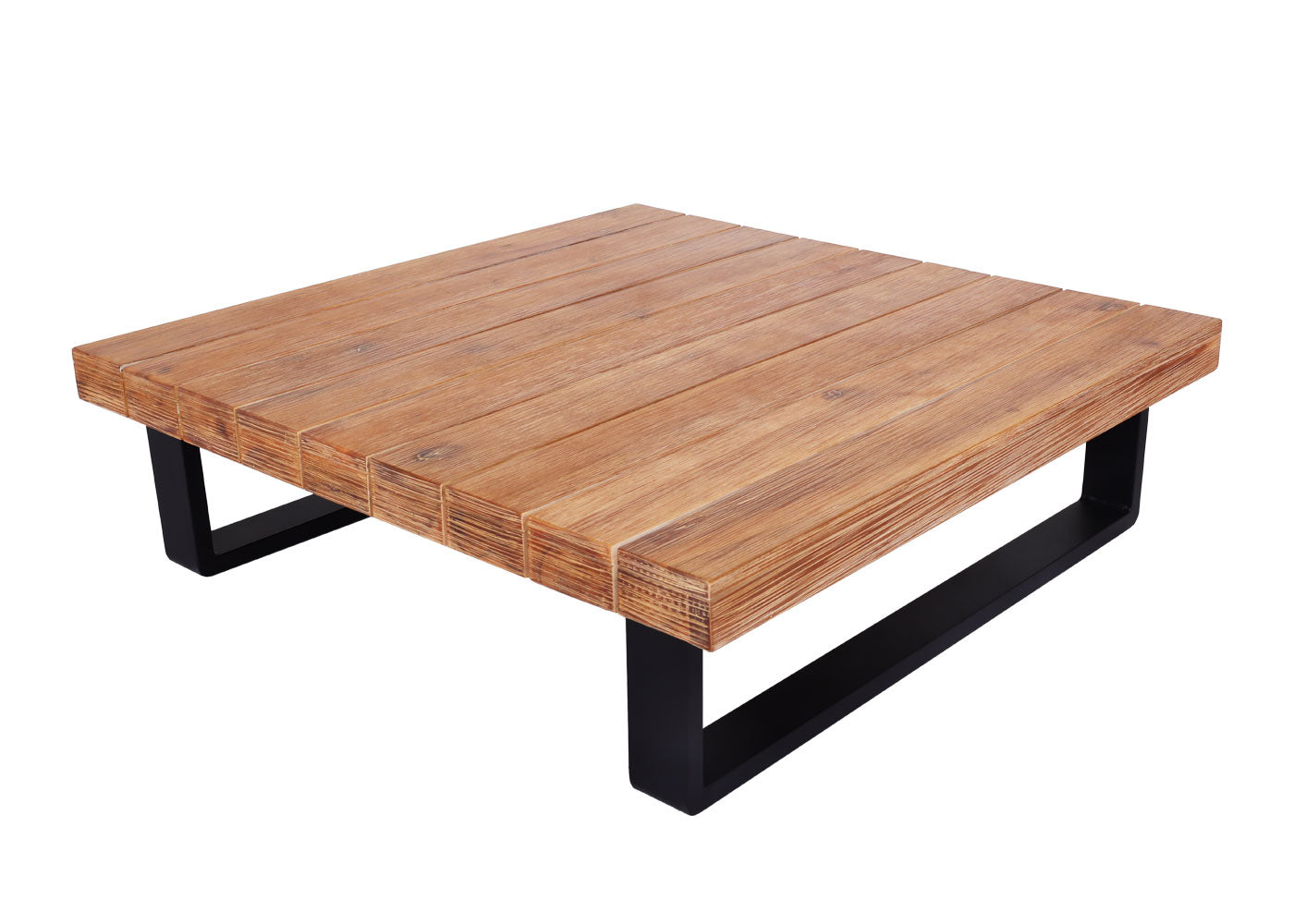 Cosmo Casa - Tuinset met Fauteuil - Loungebank & Fauteuil - Gesponnen Poly & Acaciahout & Aluminium - Lichtbruin - Bekleding Beige