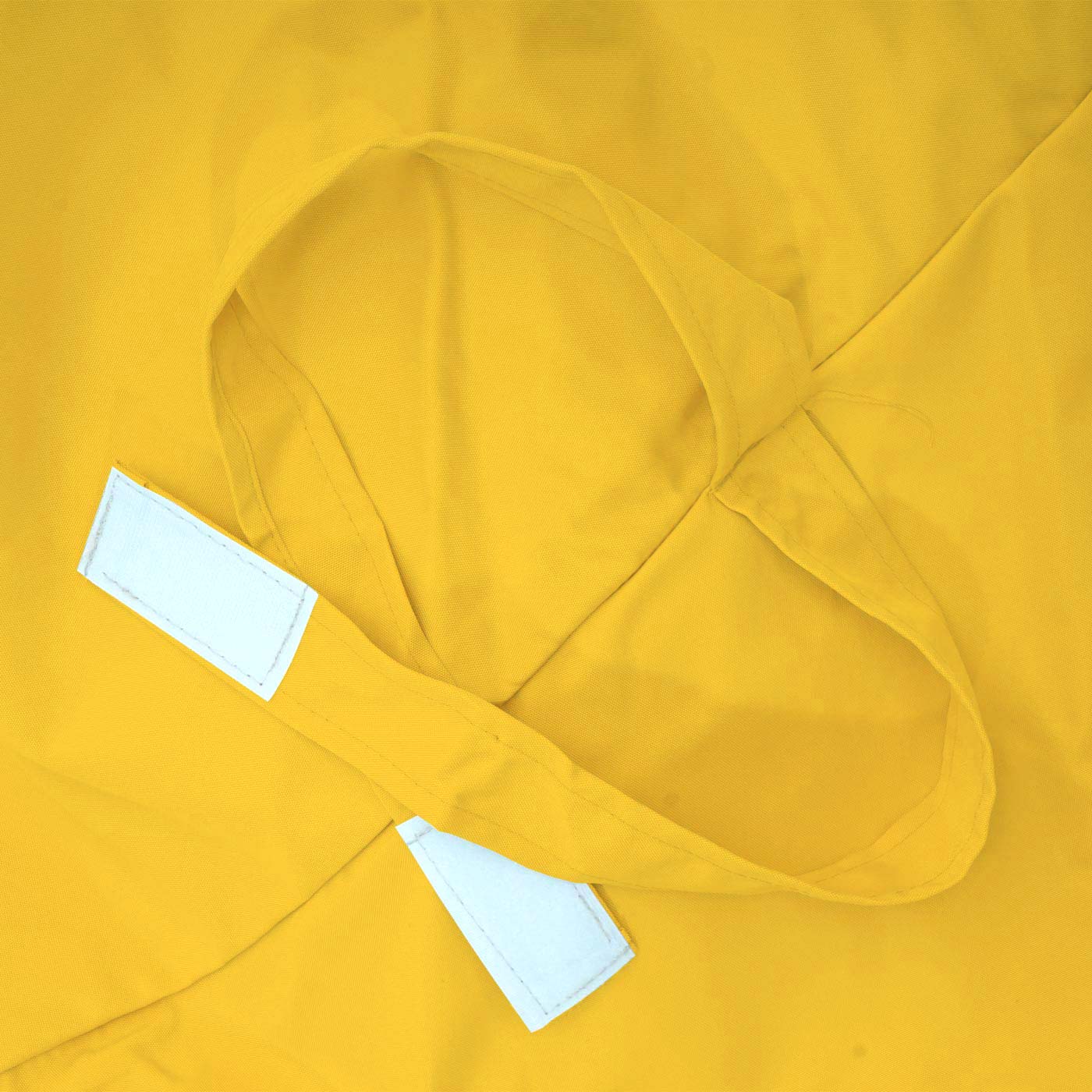 Cosmo Casa - Parasol Meran Pro - Horeca Marktparaplu met Volant - Polyester & Aluminium - Geel - 5 m - Zonder Standaard