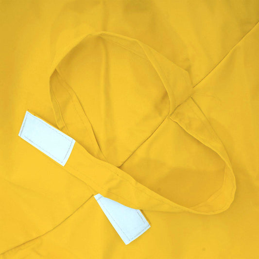 Cosmo Casa - Parasol Meran Pro - Horeca Marktparaplu met Volant - Polyester & Aluminium - Geel - 5 m - Zonder Standaard