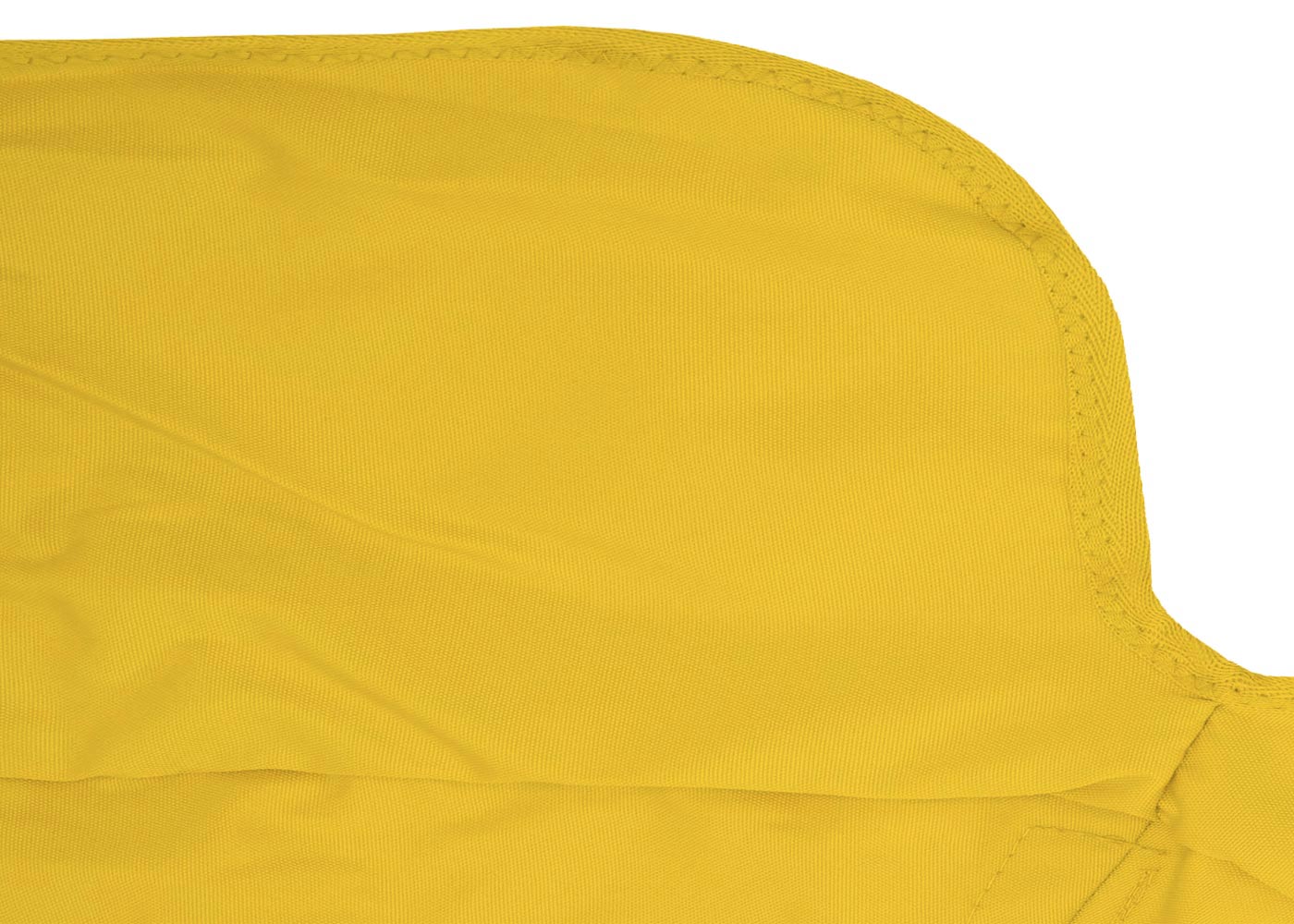 Cosmo Casa - Vervangende Hoes voor Meran Pro Parasol - Horeca Marktparaplu met Volant - Polyester - Geel - 5 m