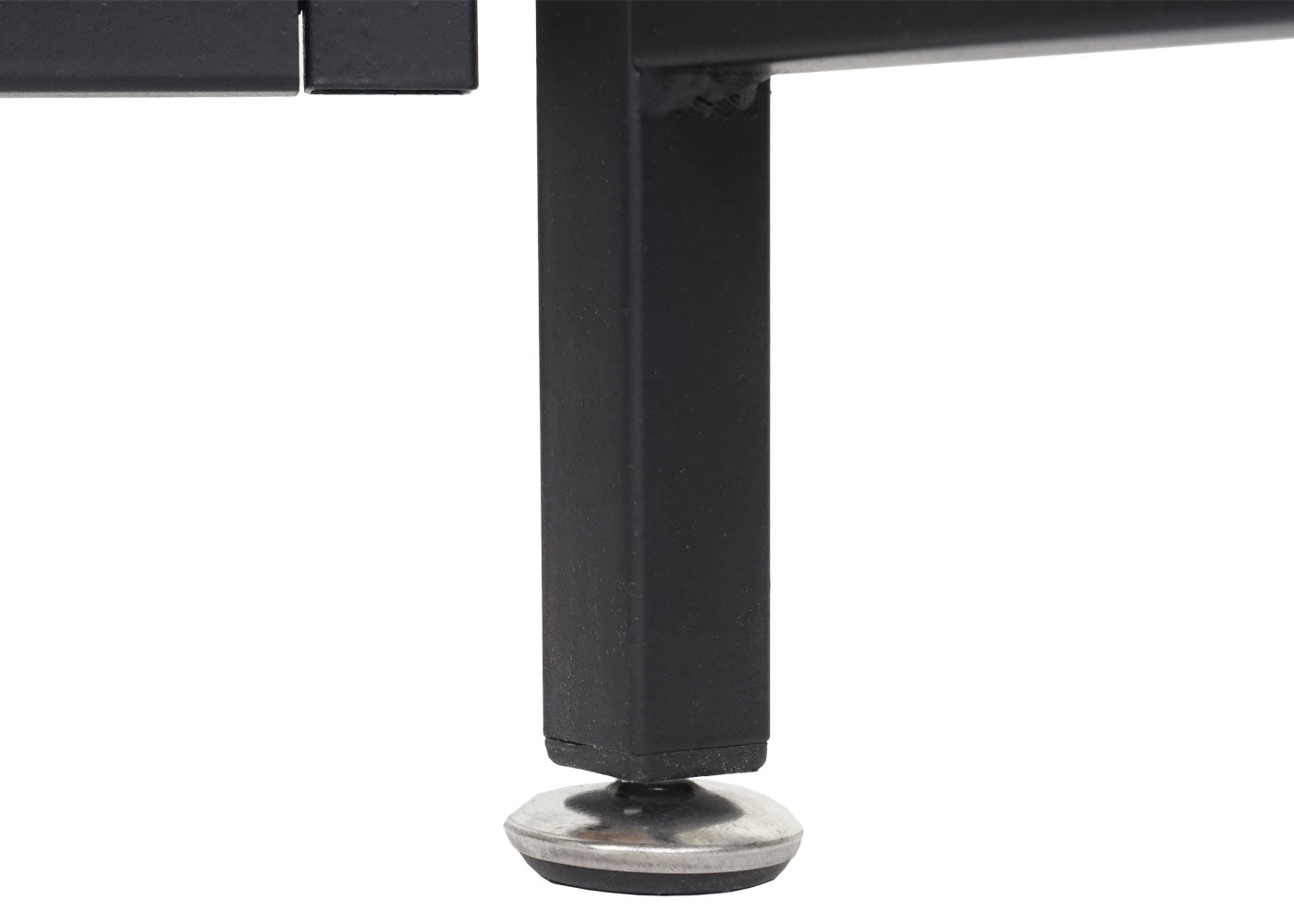 Cosmo Casa - Ruimteverdeler met Plantenbak - Hout & Staal - Zwart Frame & Natuurlijke Kleur - 116×118 cm