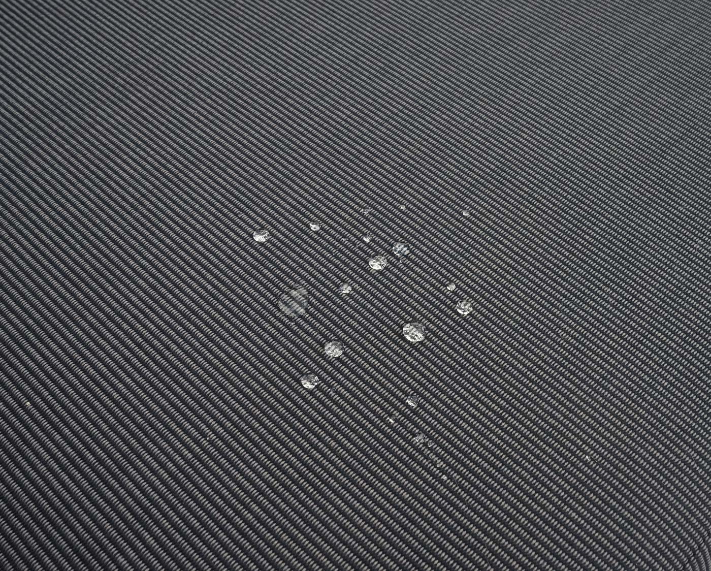 Cosmo Casa - Loungestoel - Tuinfauteuil - Gesponnen Poly & Acaciahout & Aluminium - Lichtbruin - Bekleding Donkergrijs