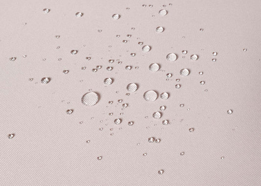 Cosmo Casa - Loungestoel - Tuinfauteuil - Gesponnen Poly & Acaciahout & Aluminium - Lichtbruin - Bekleding Beige