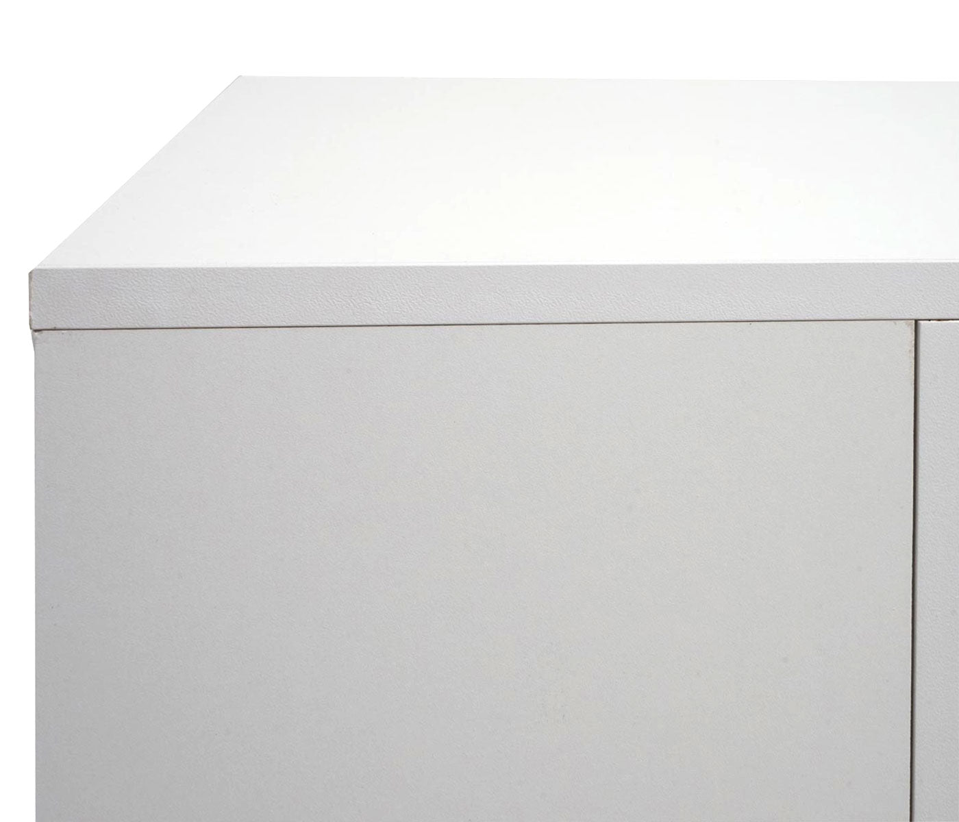 Cosmo Casa - TV-rek - TV Lowboard - Hout - High Gloss - Wit - 50×144×40 cm