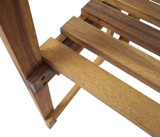 Cosmo Casa - Plantentafel - Tuinmanstafel, Bloementafel & Plantenplank - Opklapbaar - Acaciahout - Bruin