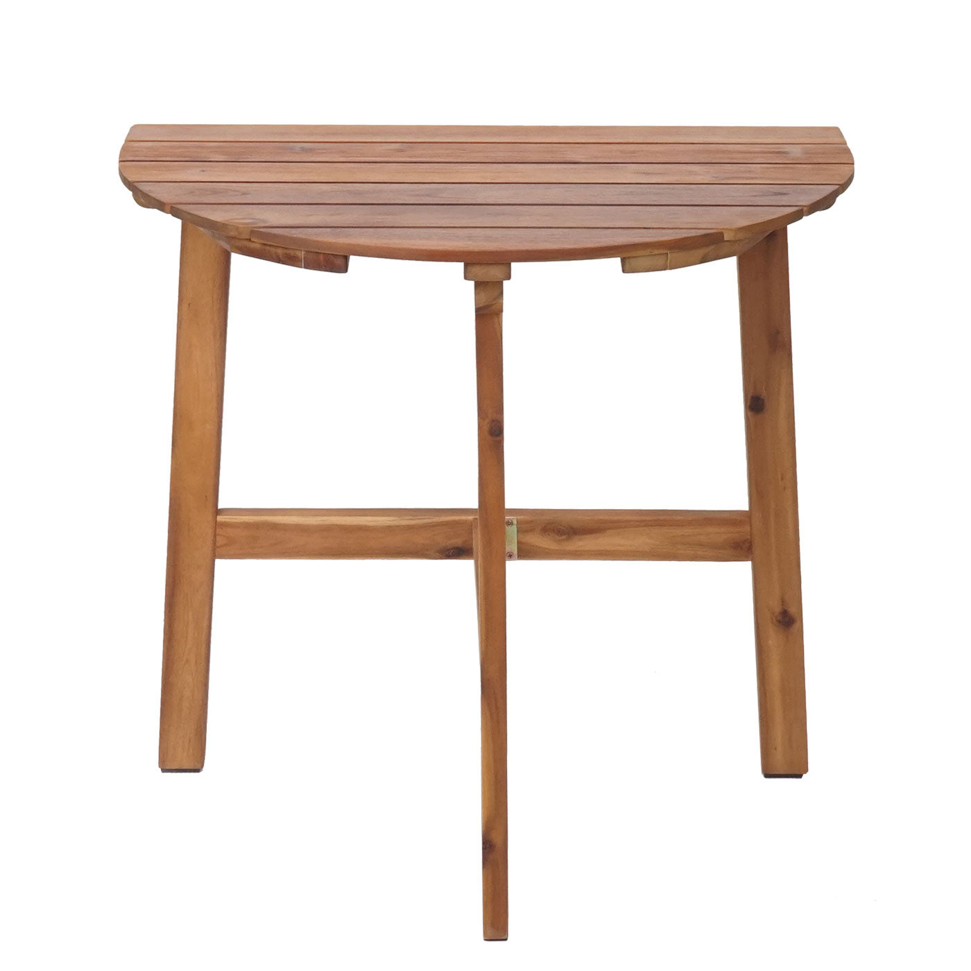 Cosmo Casa - Klaptafel Binnen/Buiten - Opvouwbaar Acaciahout - 71×70×34 cm