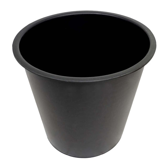 Cosmo Casa - Plantenbak Rond - Acaciahout & Aluminium - Ø 50×34 cm - Bruin