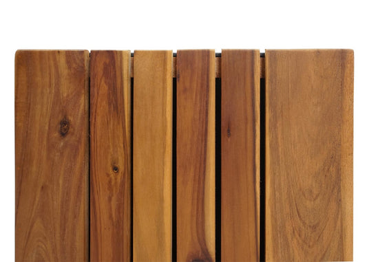 Cosmo Casa - Plantenbak Vierkant - Acaciahout - 32×32×32 cm - Bruin