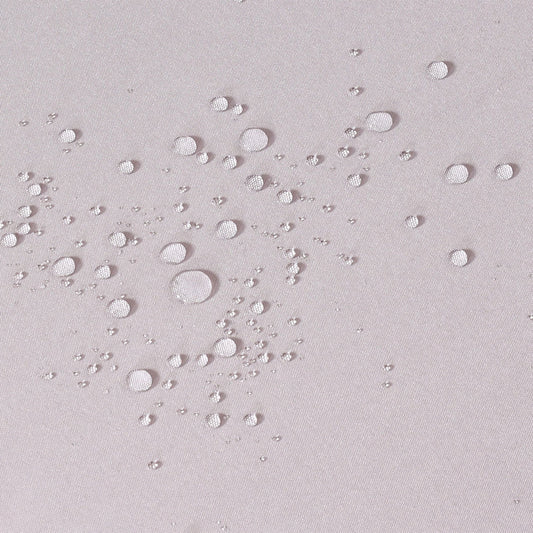 Cosmo Casa - Tuinset Loungebank - Touwgaas & Houtlook Staal - Bekleding Lichtgrijs