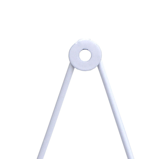 Cosmo Casa - Wandplank - Decoratieve keukenplank - Metaal - Wit - 44x23x11cm