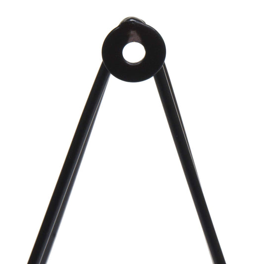 Cosmo Casa - Wandplank - Decoratieve keukenplank - Metaal - Zwart - 44x23x11cm