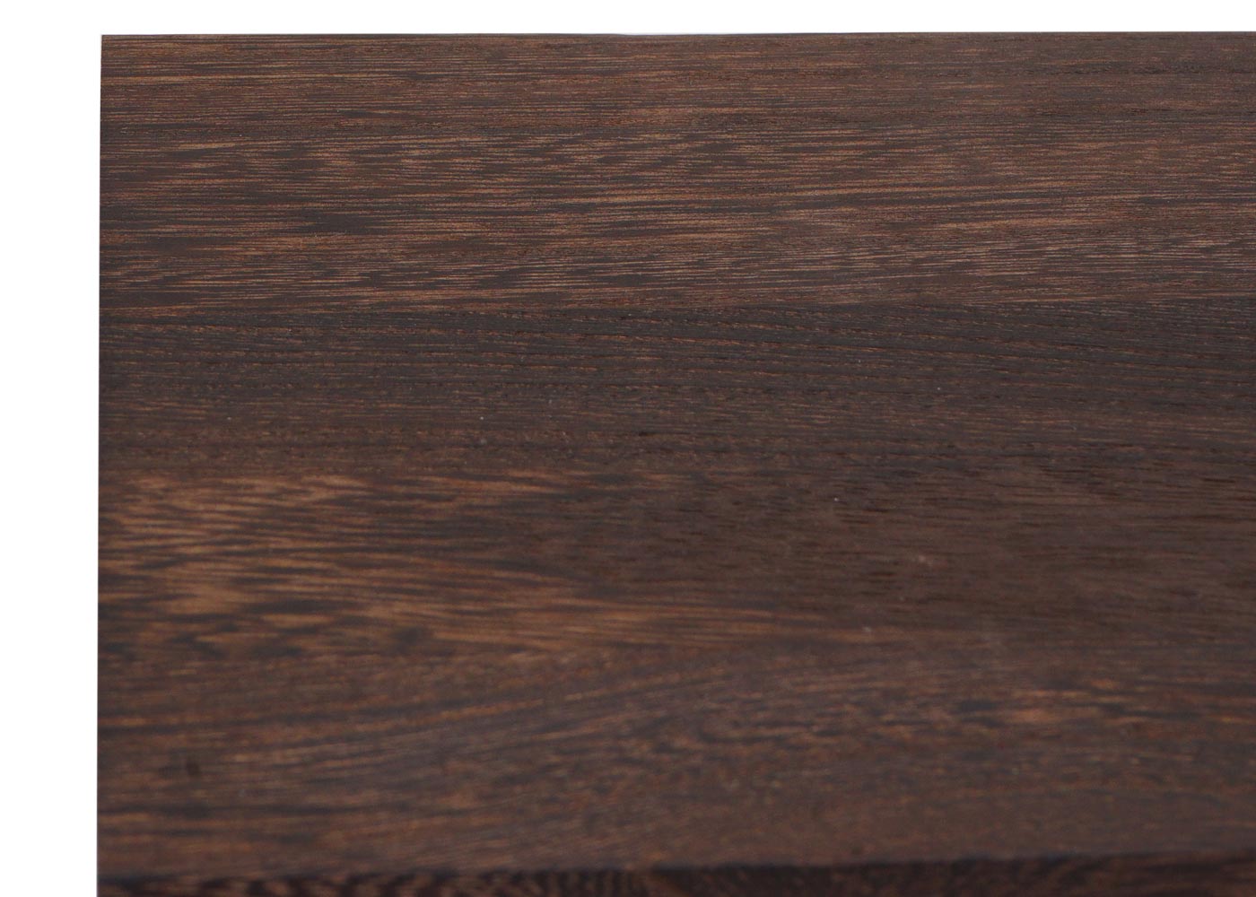 Cosmo Casa - Wandplank - Industrieel massief hout en metaal - Donkerbruin en zwart - 60x60x18cm