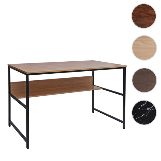 Cosmo Casa - Bureau - Kantoortafel Werktafelplank - Metaal & MDF - Naturel - 120×60 cm