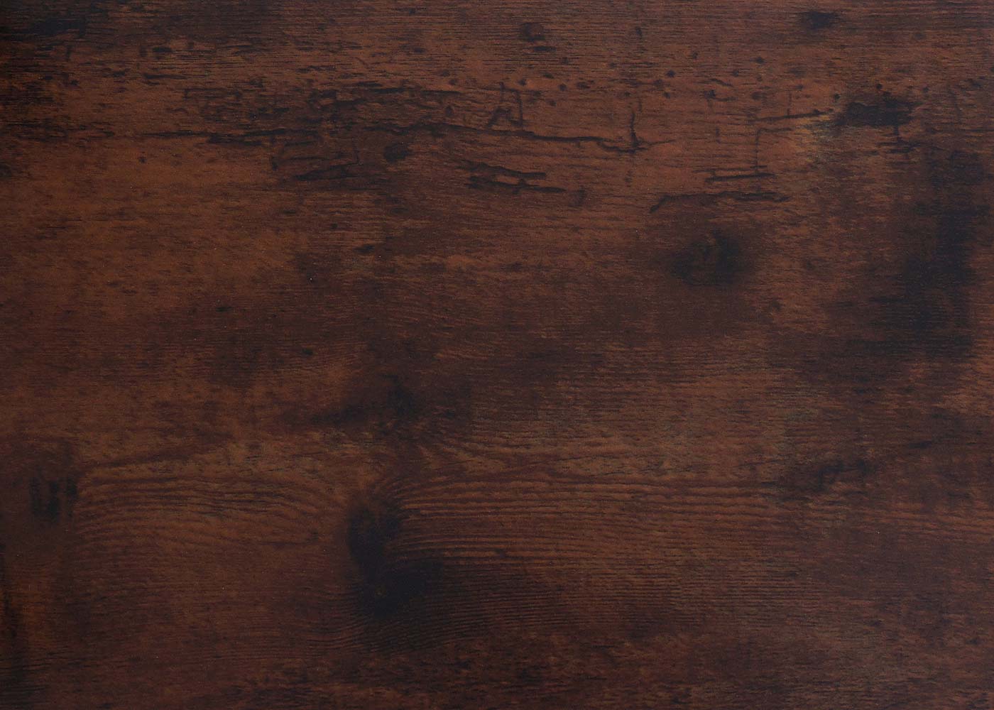 Cosmo Casa - Staande plank - Badkamer- en wasmachineplank - Hout en metaal - Bruin - 155x64x25cm