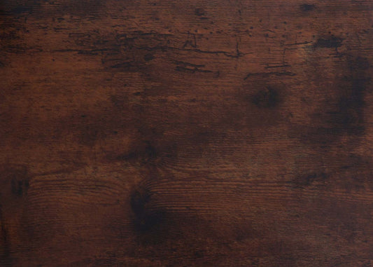 Cosmo Casa - Staande plank - Badkamer- en wasmachineplank - Hout en metaal - Bruin - 155x64x25cm