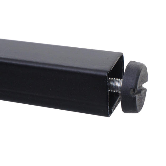 Cosmo Casa - Staande plank - Badkamer- en wasmachineplank - Hout en metaal - Bruin - 155x64x25cm